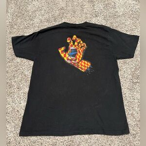 Santa Cruz Men’s T-Shirt, Large, Black